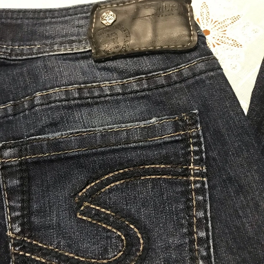 Silver Jeans‎ 25 x 30 Suki Jegging Ankle Dark Mid - Picture 2 of 8